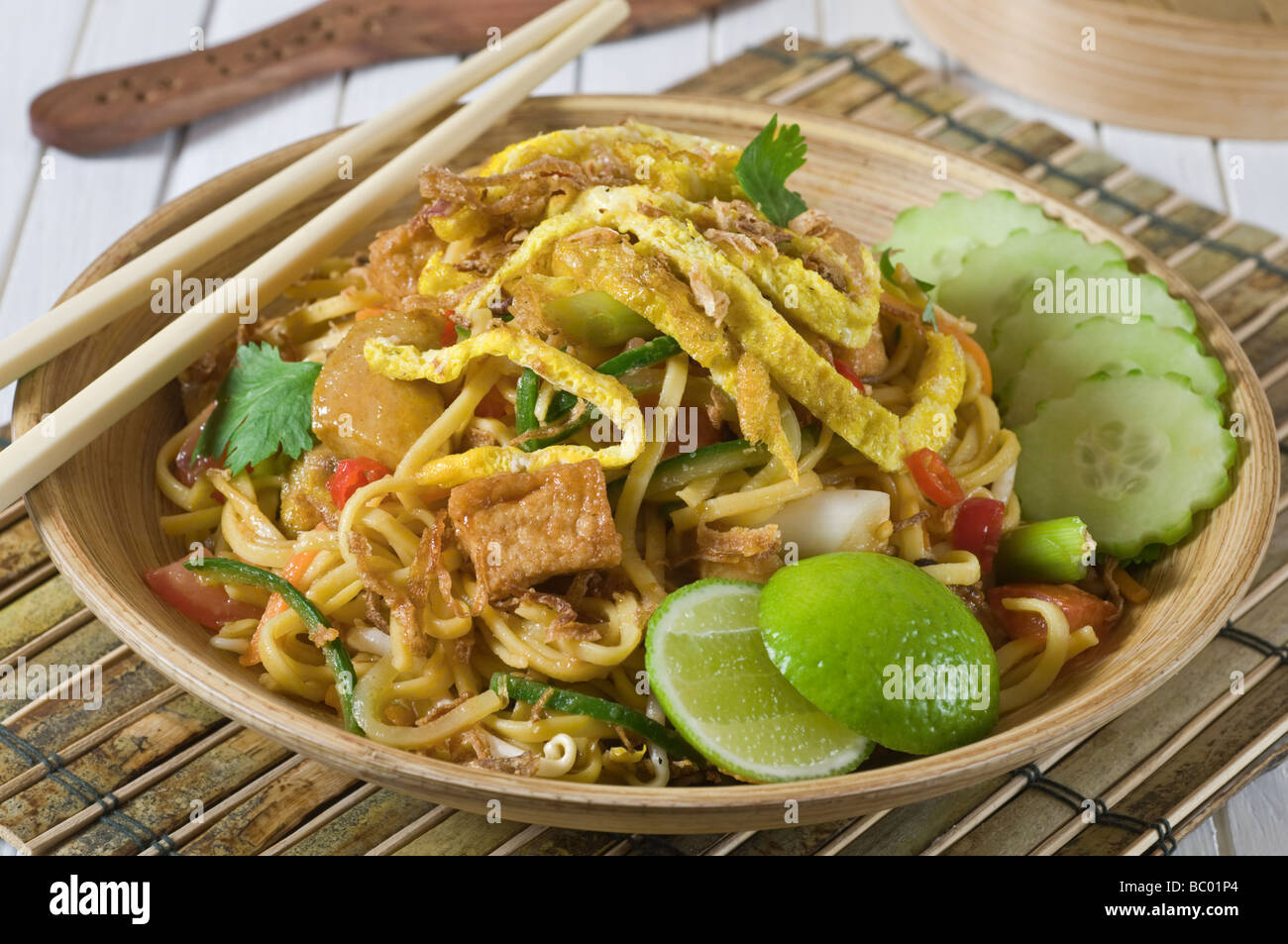 Mee Goreng Indonesia Malaysia Singapore Fried Noodles Food Stock Photo Alamy