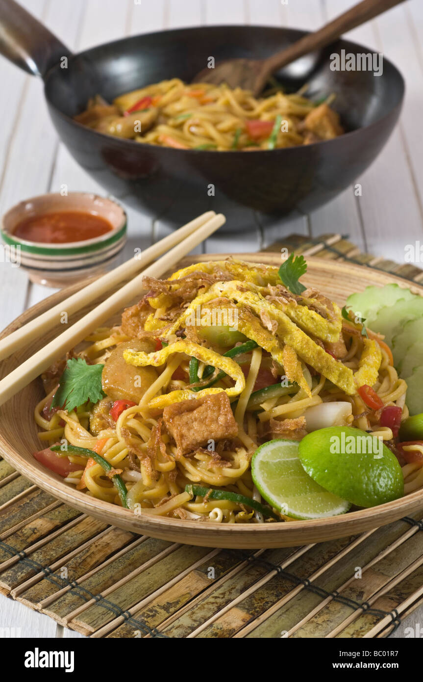 Mee Goreng Indonesia Malaysia Singapore Fried Noodles Food Stock Photo Alamy