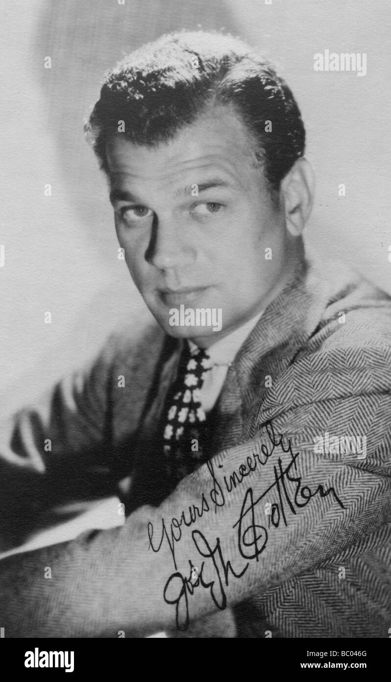 Joseph Cotton Stock Photos & Joseph Cotton Stock Images Alamy