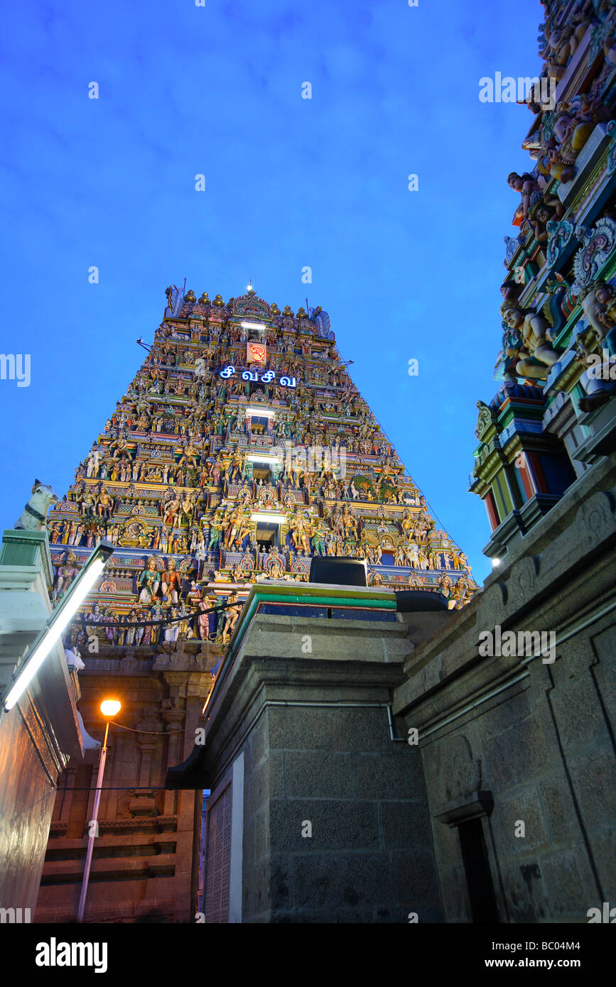 India, Tamil Nadu, Chennai, Madras, Kapaleeswarar Kapaleeshwarar temple