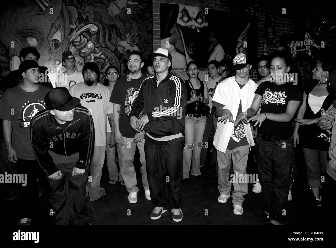 Group bboys break dance in hires stock photography and images Alamy