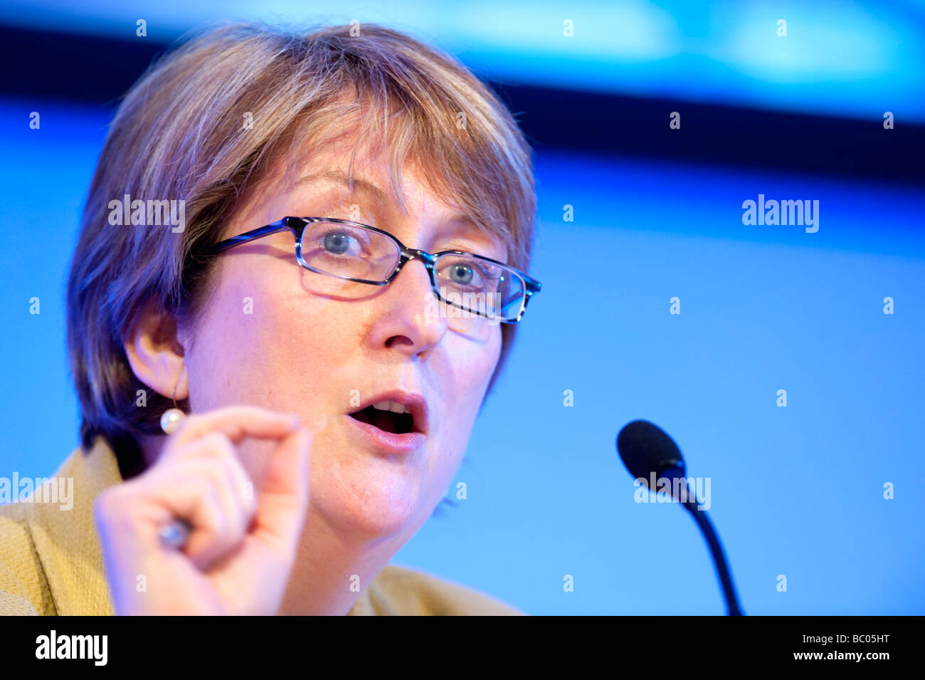 Former British Home Secretary Jacqui Smith MP Stock Photo - Alamy