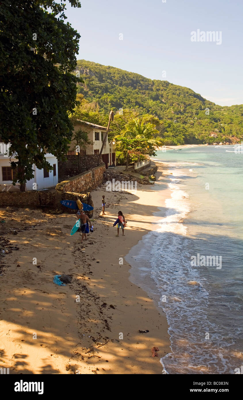 Haiti Nord Cap Haitien. Beach at Cormier Plage Stock Photo Alamy