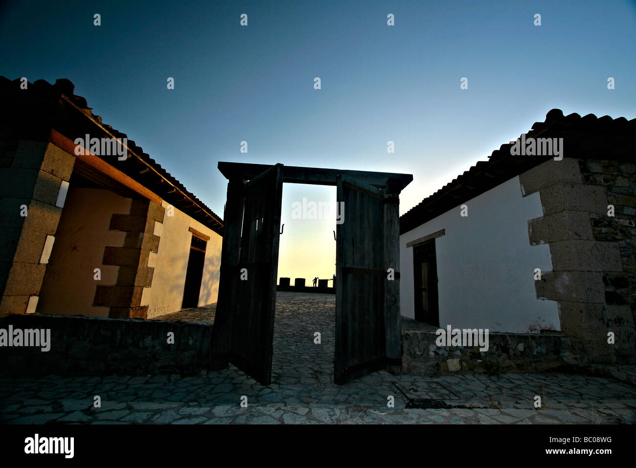 Colonial architecture. Stock Photo