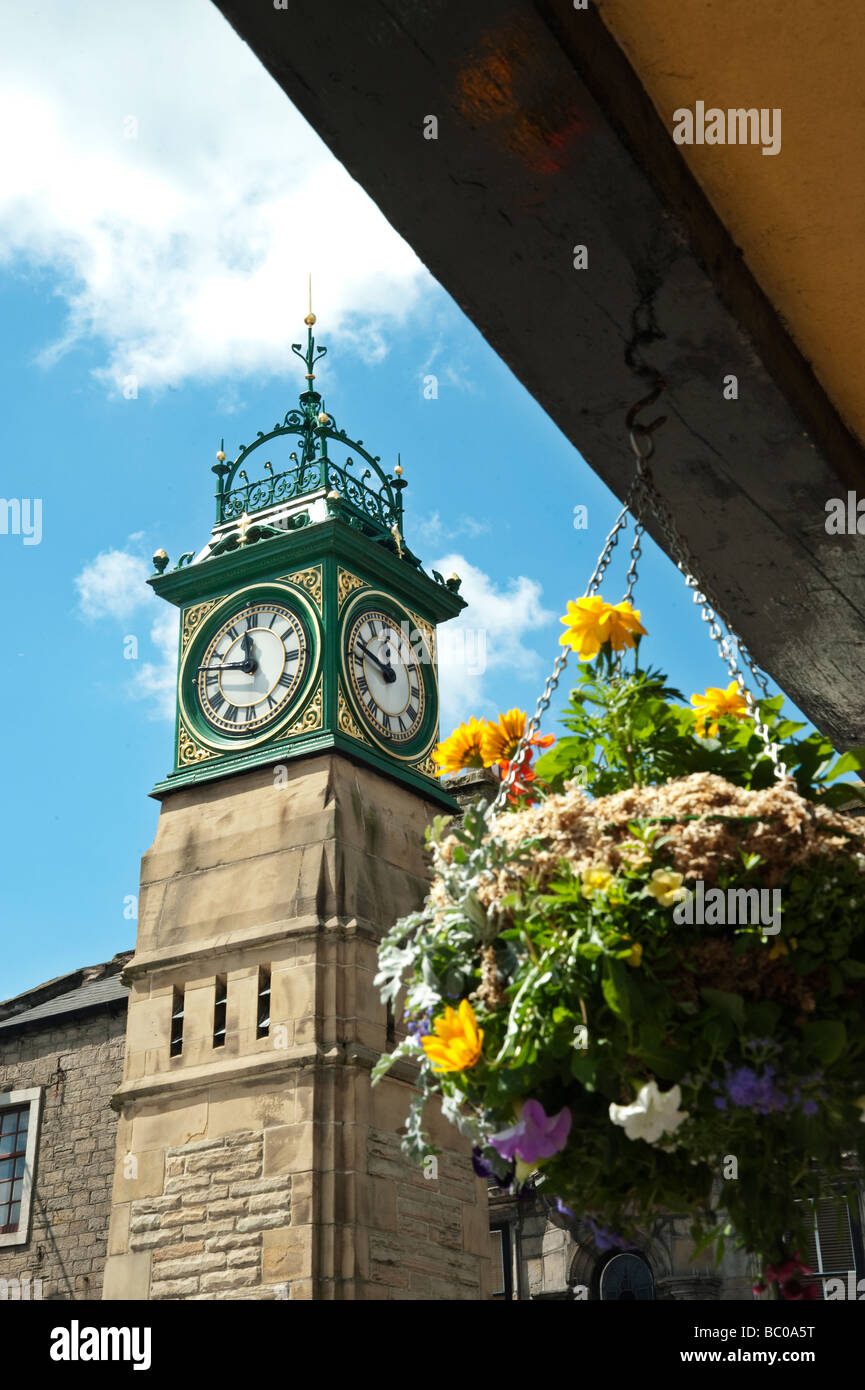 The Jubilee clock tower in Otley, Yorkshire, UK Stock Photo - Alamy