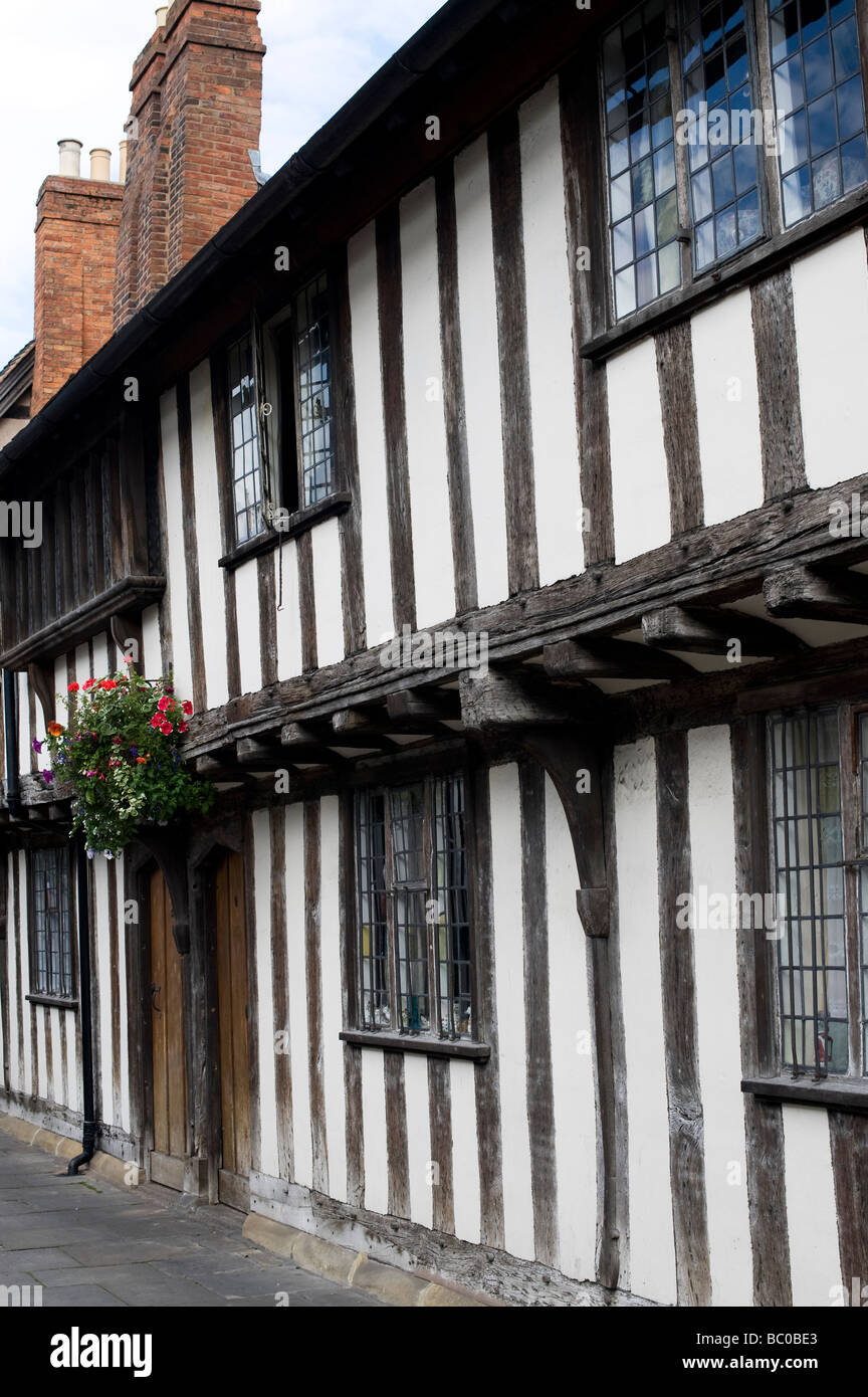 Almshouses, Church street, Stratford upon Avon, Warwickshire, England Stock Photo Alamy