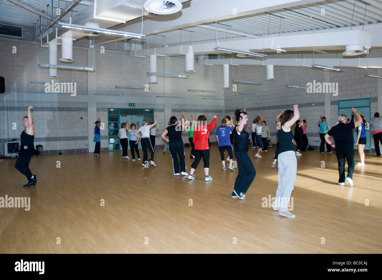 Diet on the Dance Floor fitness class Haverfordwest Sports Centre