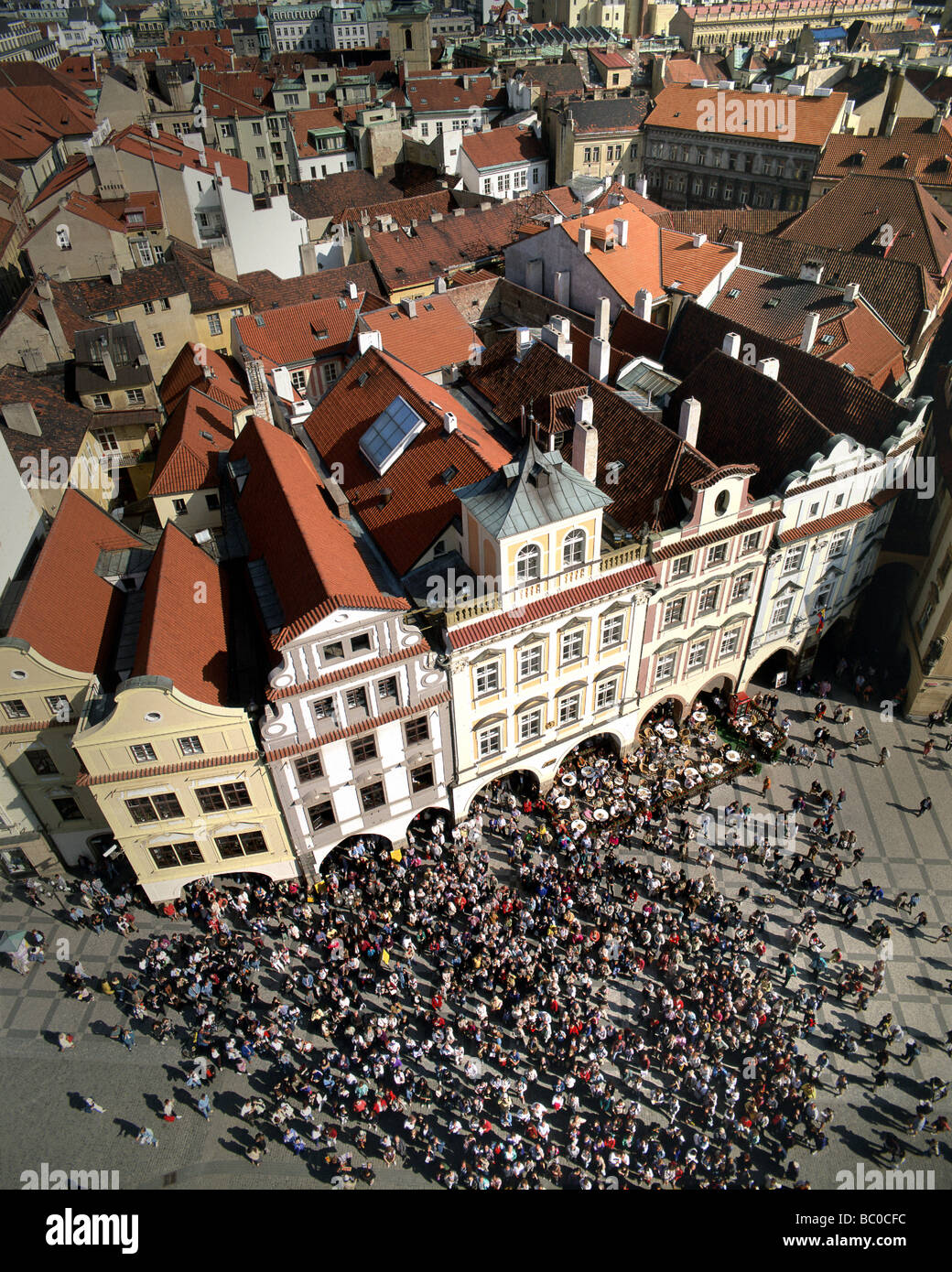 CZ - PRAGUE: Tyn Square Stock Photo