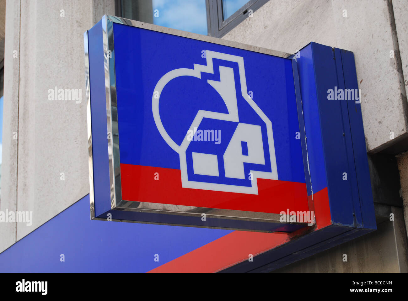 Nationwide building society logo sign stock photo alamy