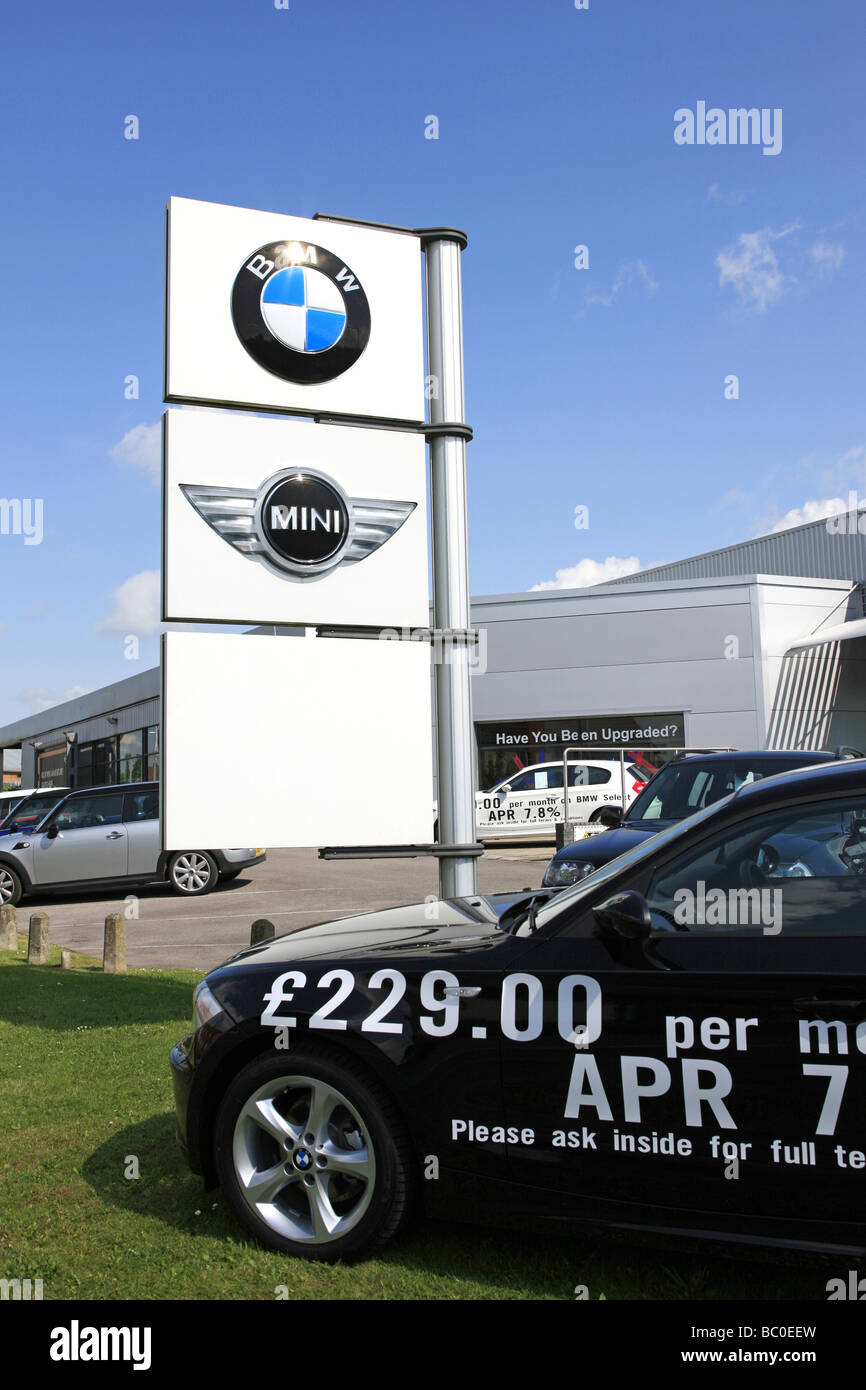 Bmw mini car dealership hires stock photography and images Alamy