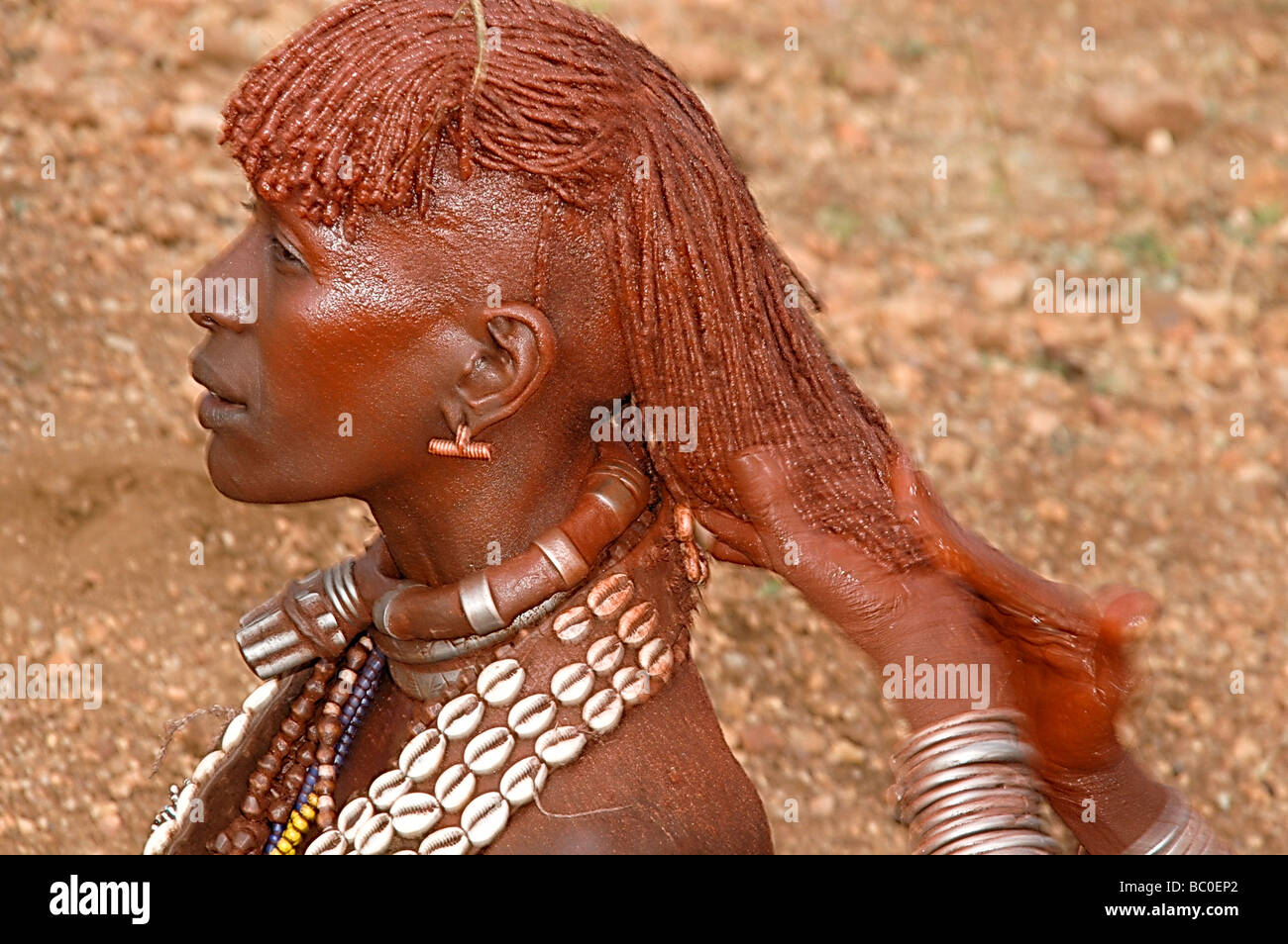 African tribe hair hi-res stock photography and images - Alamy
