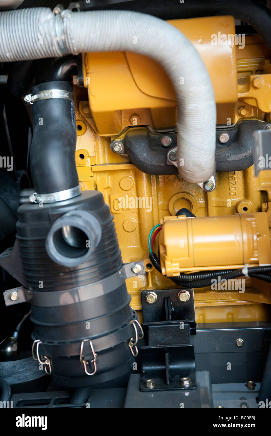 Compressor Rear View Close up of an air compressor Stock Photo - Alamy