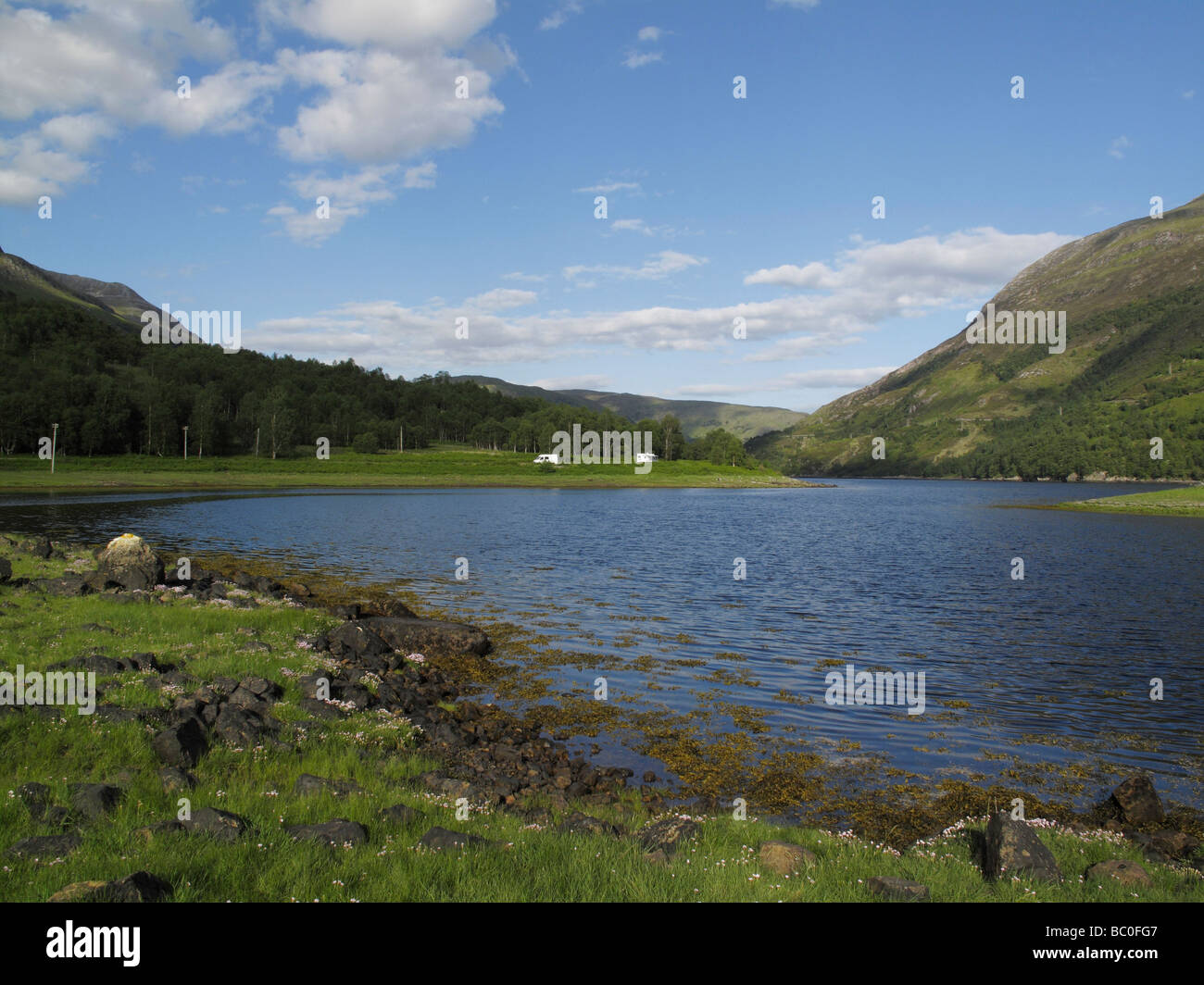 Loch Leven in Scotland Stock Photo - Alamy