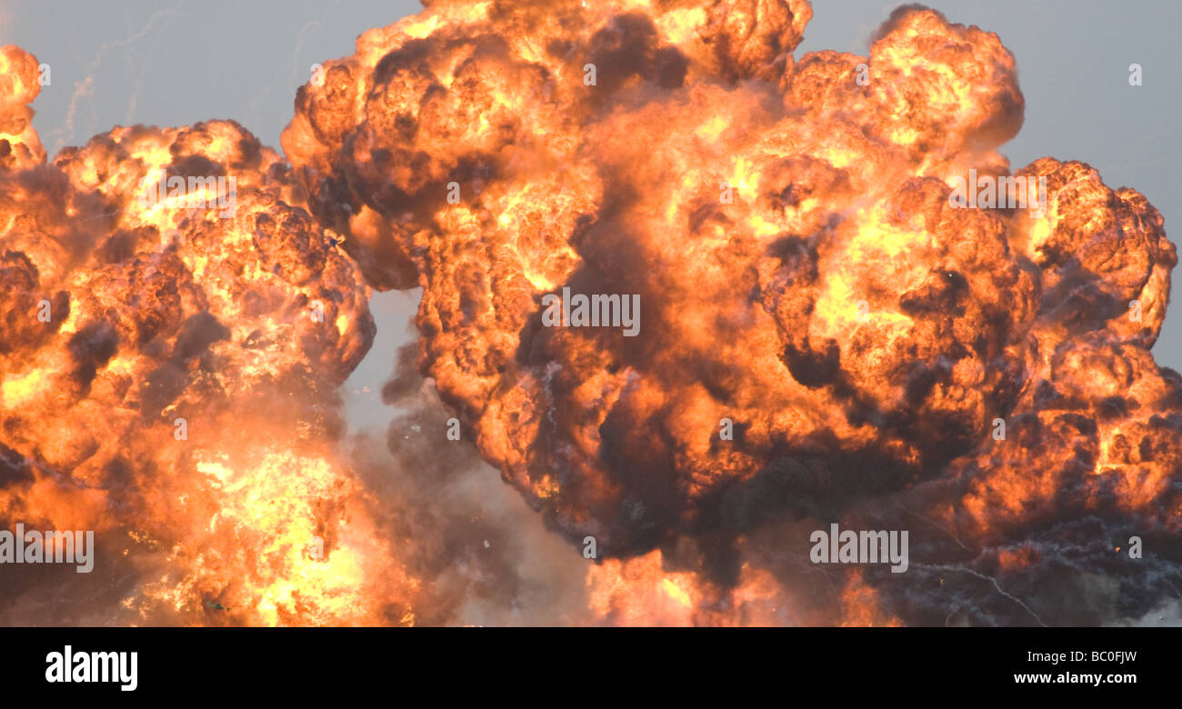 A special effects explosion Stock Photo