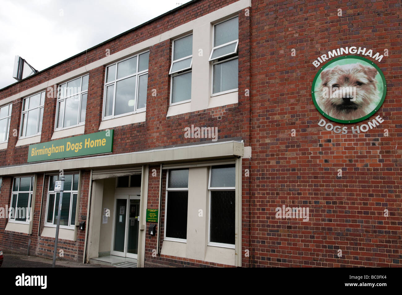 facade of birmingham dogs home new bartholomew street digbeth