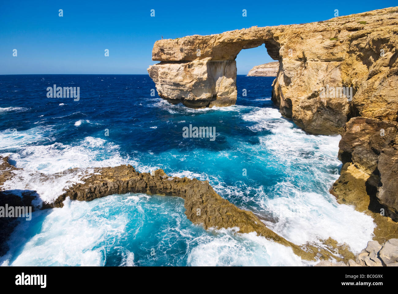 Azure window, Gozo Stock Photo