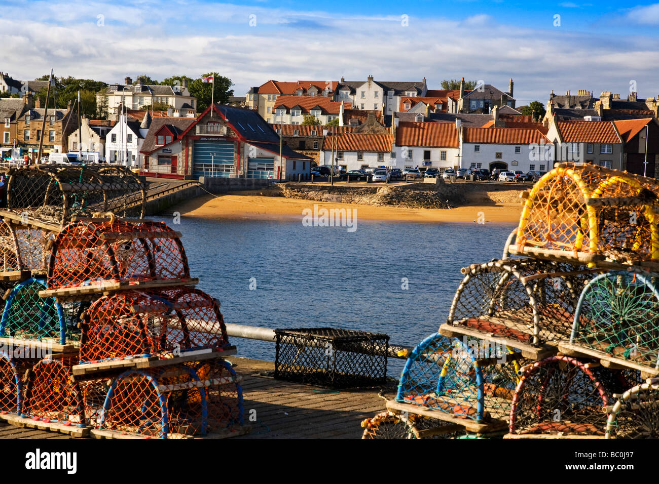Anstruther quayside in the East Neuk of Fife, Anstruther, Scotland