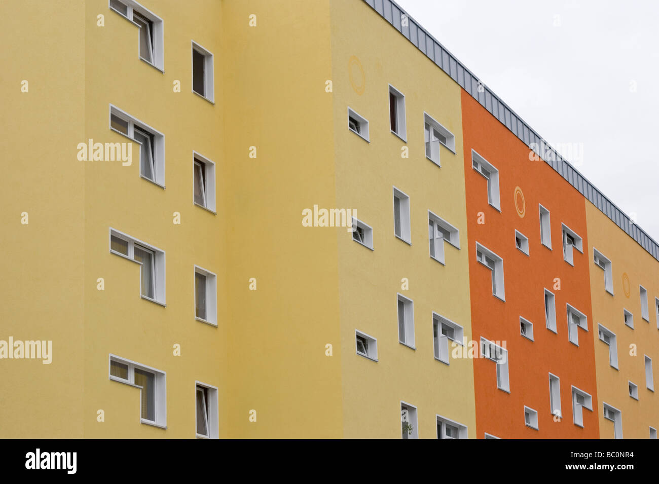Colourful architecture renovation contemporary berlin germany house