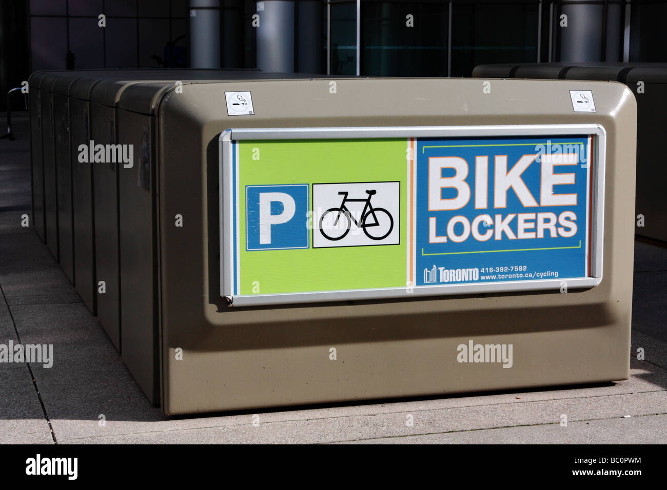 Bicycle locker program hires stock photography and images Alamy