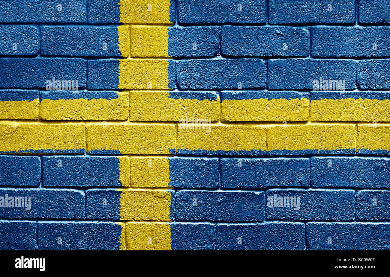 Flag of Sweden Stock Photo