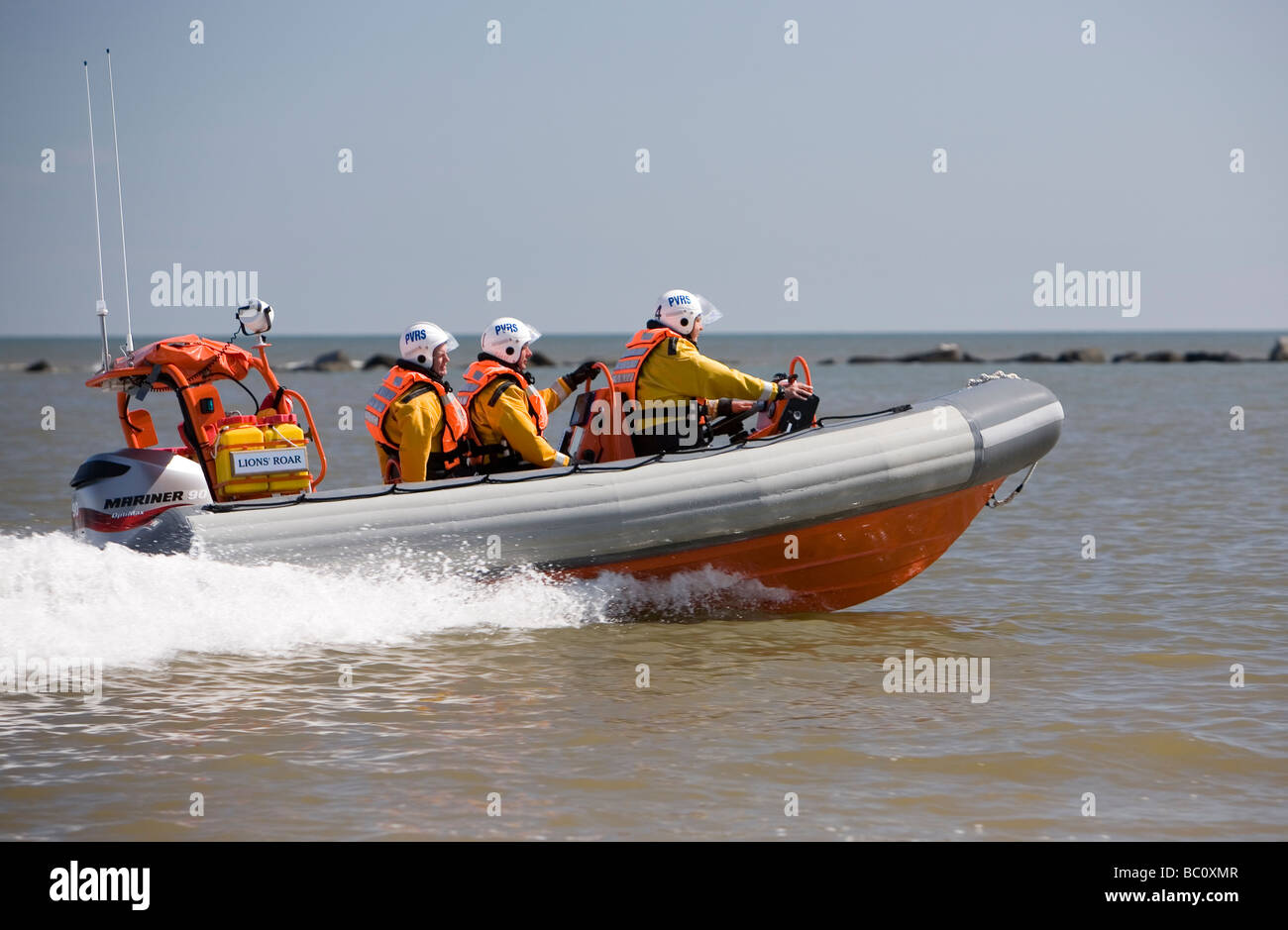 Volunteer sea rescue crew hi-res stock photography and images - Alamy