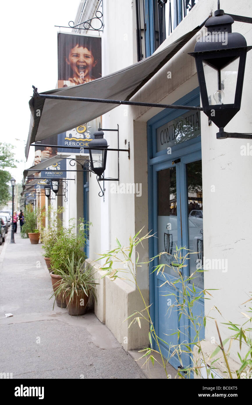 Boutiques in shopping district of  Salta Argentina Stock Photo