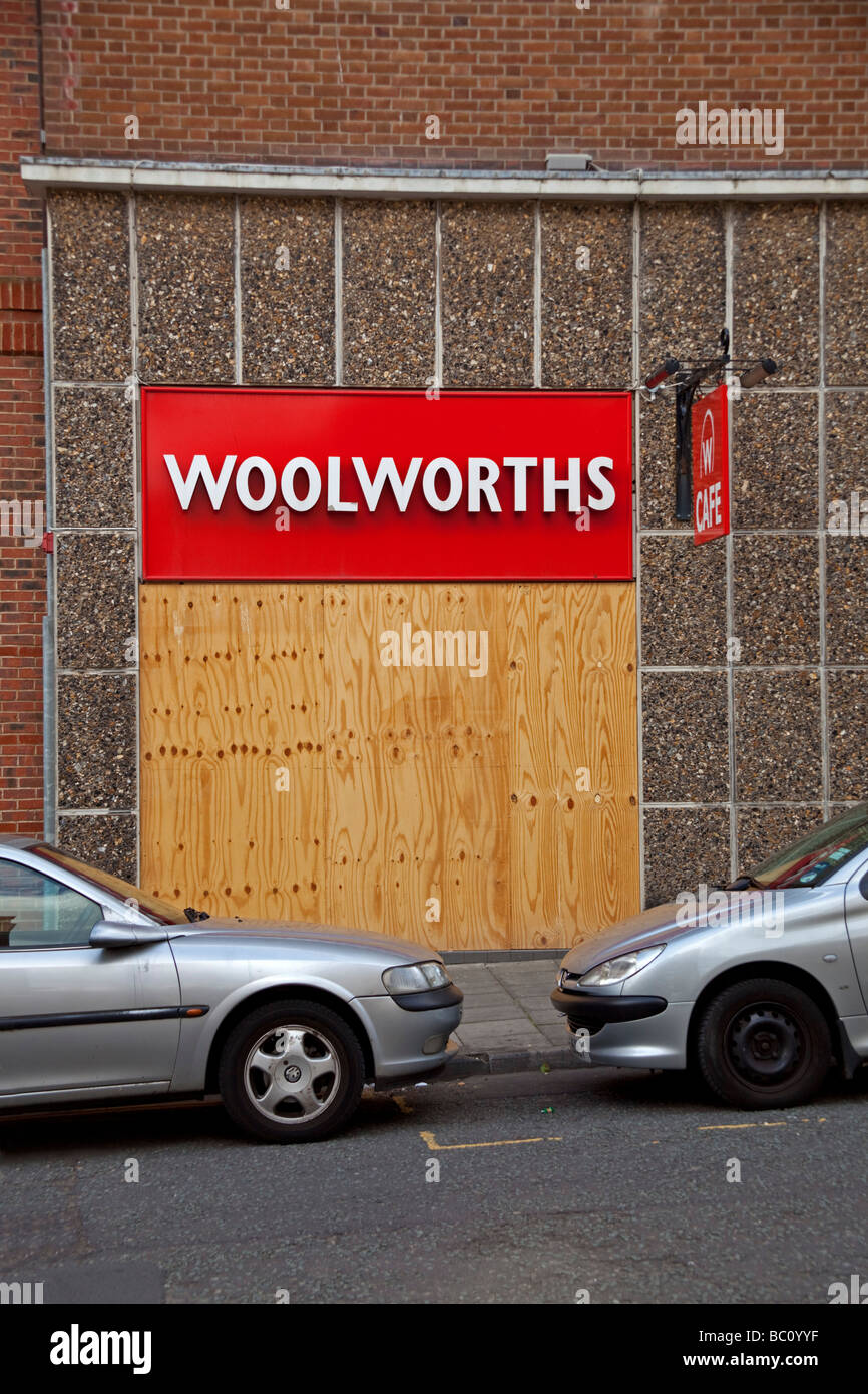 Woolworths cafe Stock Photo