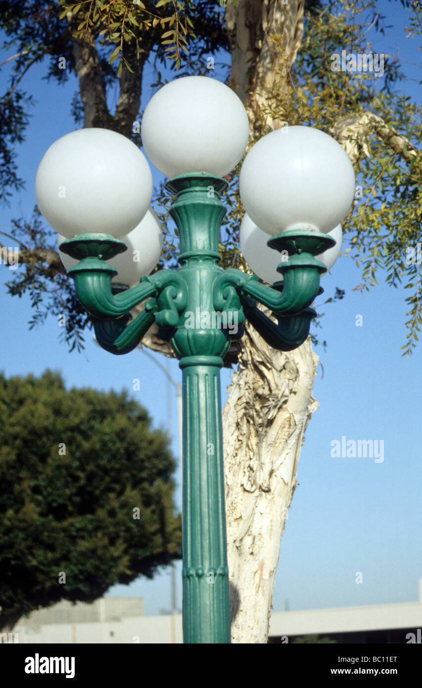 old fashion street lamp light pole city historical antique shine