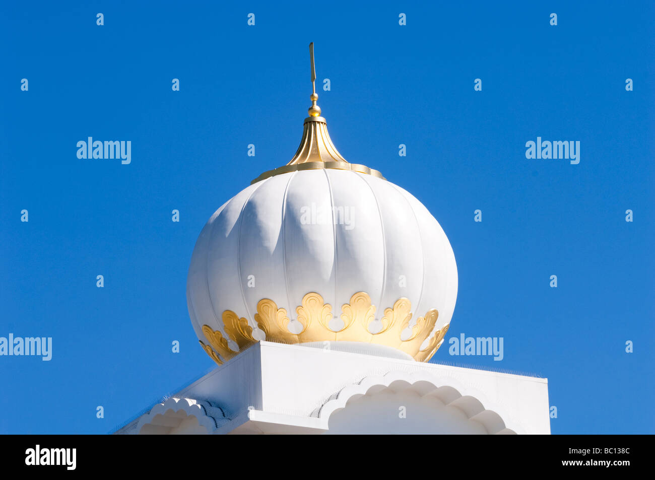 Gurdwara Sikh Temple, Leamington Spa, Warwickshire, UK Stock Photo Alamy