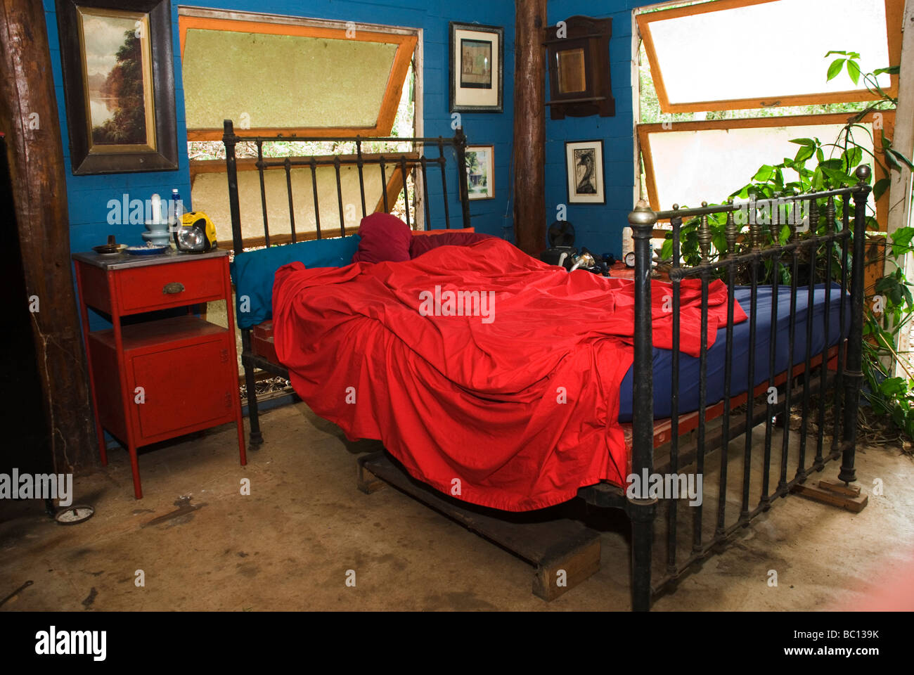 an artists bedroom Stock Photo - Alamy
