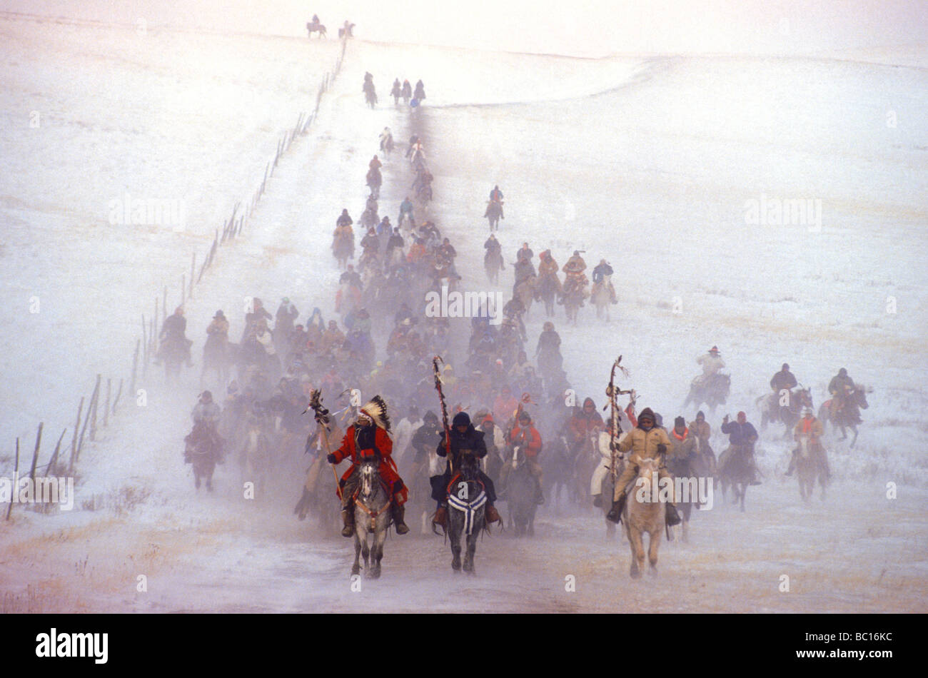 Wounded Knee Ride, Pine Ridge, South Dakota Stock Photo 24613440 Alamy