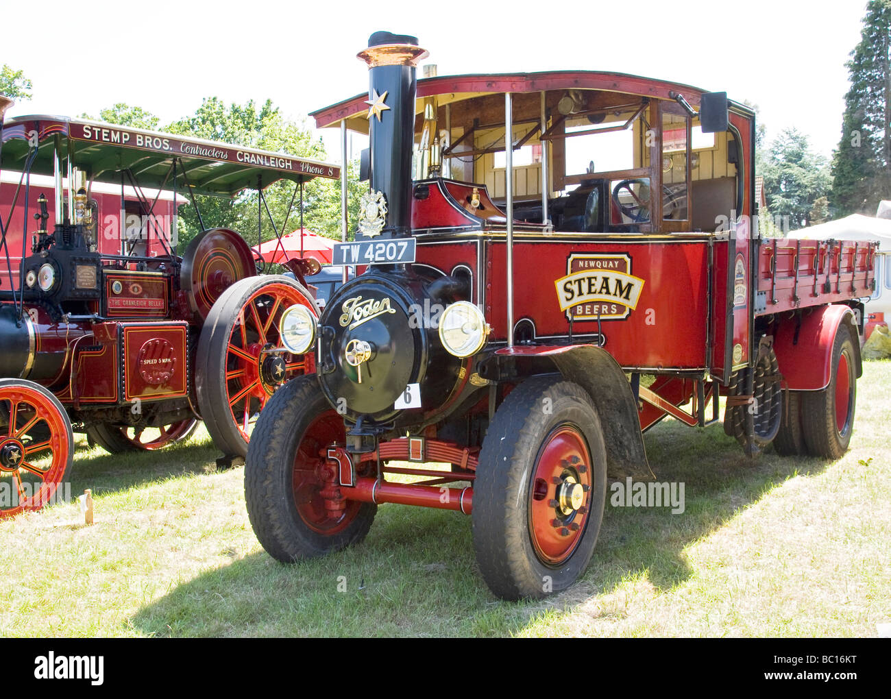 Steam Lorry 2 Stock Photo