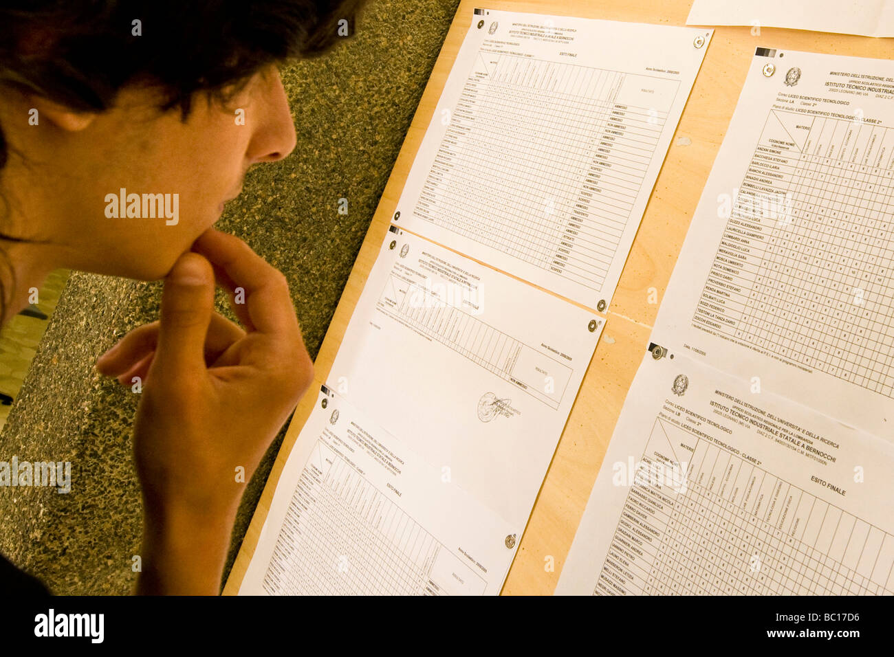 school Year end ratings Stock Photo Alamy