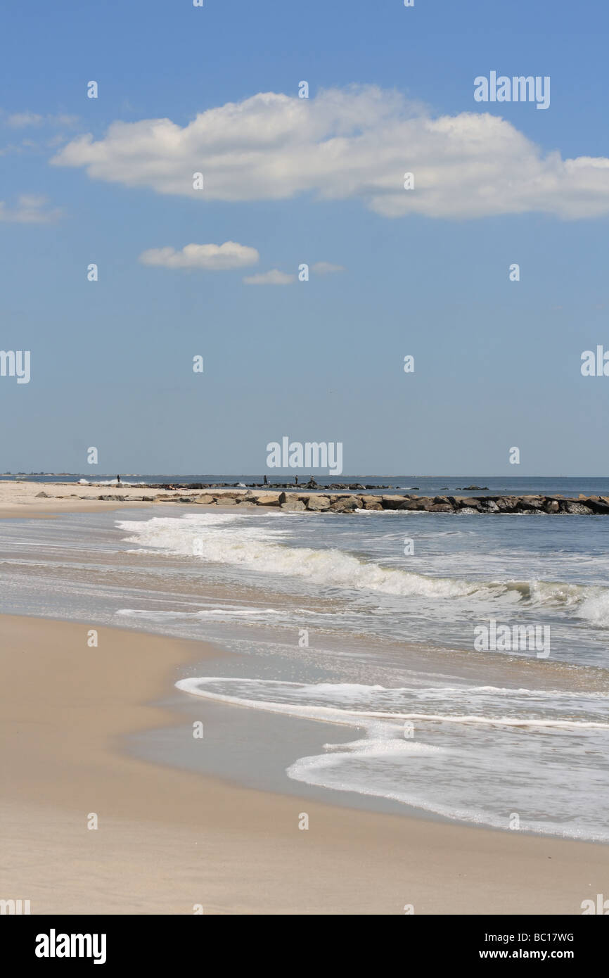 Summer Day at the Beach Stock Photo