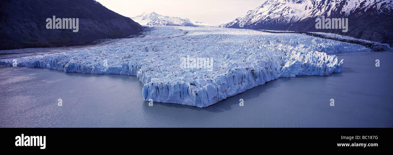 Knik glacier, Alaska Stock Photo