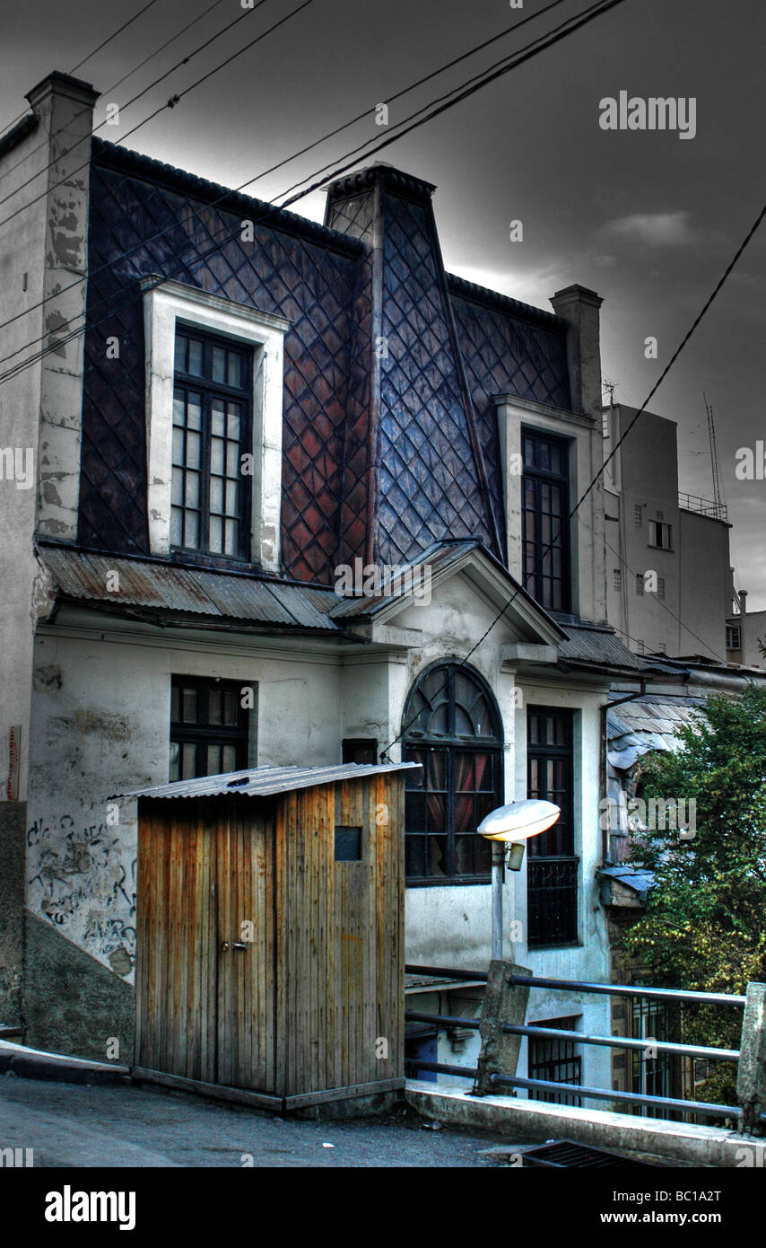 HDR Image of Apartment buildings in La Paz, Bolivia Stock Photo - Alamy
