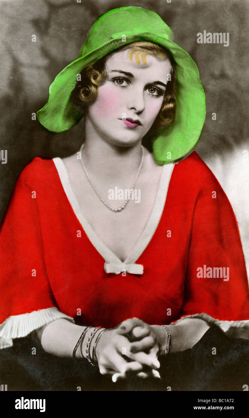 Joan Bennett, American actress, c1932-1933.  Artist: Fox Films Stock Photo