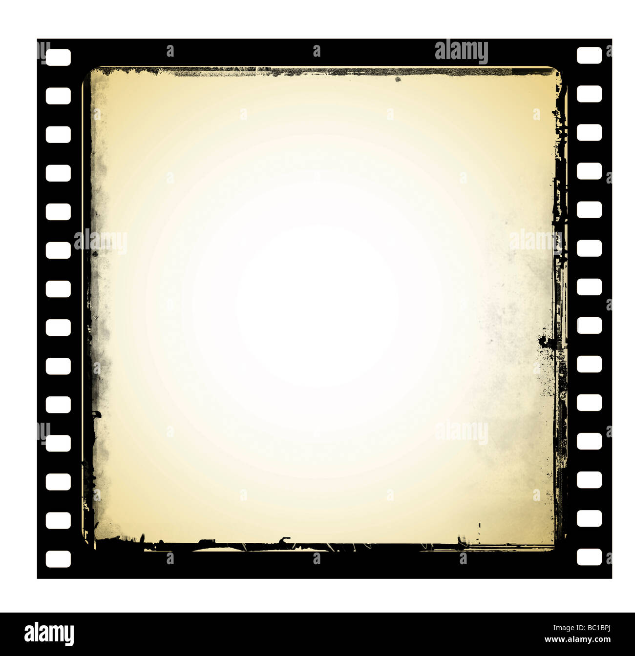 Old film frame in grunge style Stock Photo Alamy