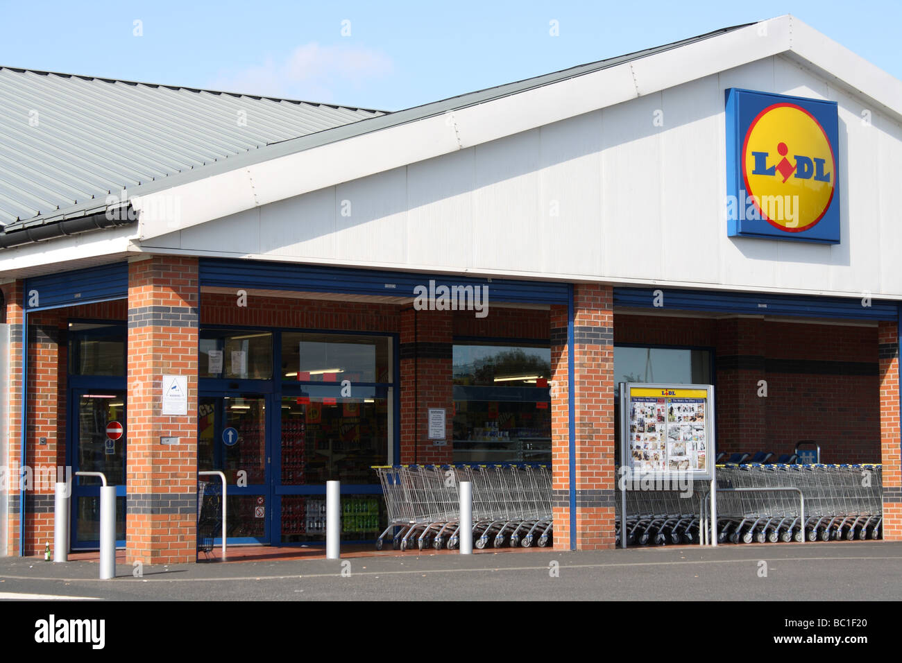 Lidl, Mackadown Ln Birmingham West Midlands UK 2009 Stock Photo