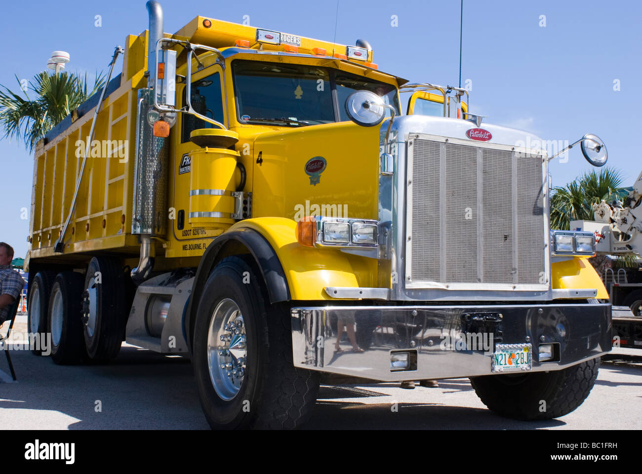 American truck at Big Truck festival, Satellite Beach, Florida Stock Photo