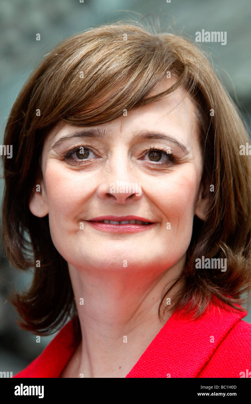 Cherie Blair nee Booth wife of former British Prime Minister, Tony Blair Stock Photo