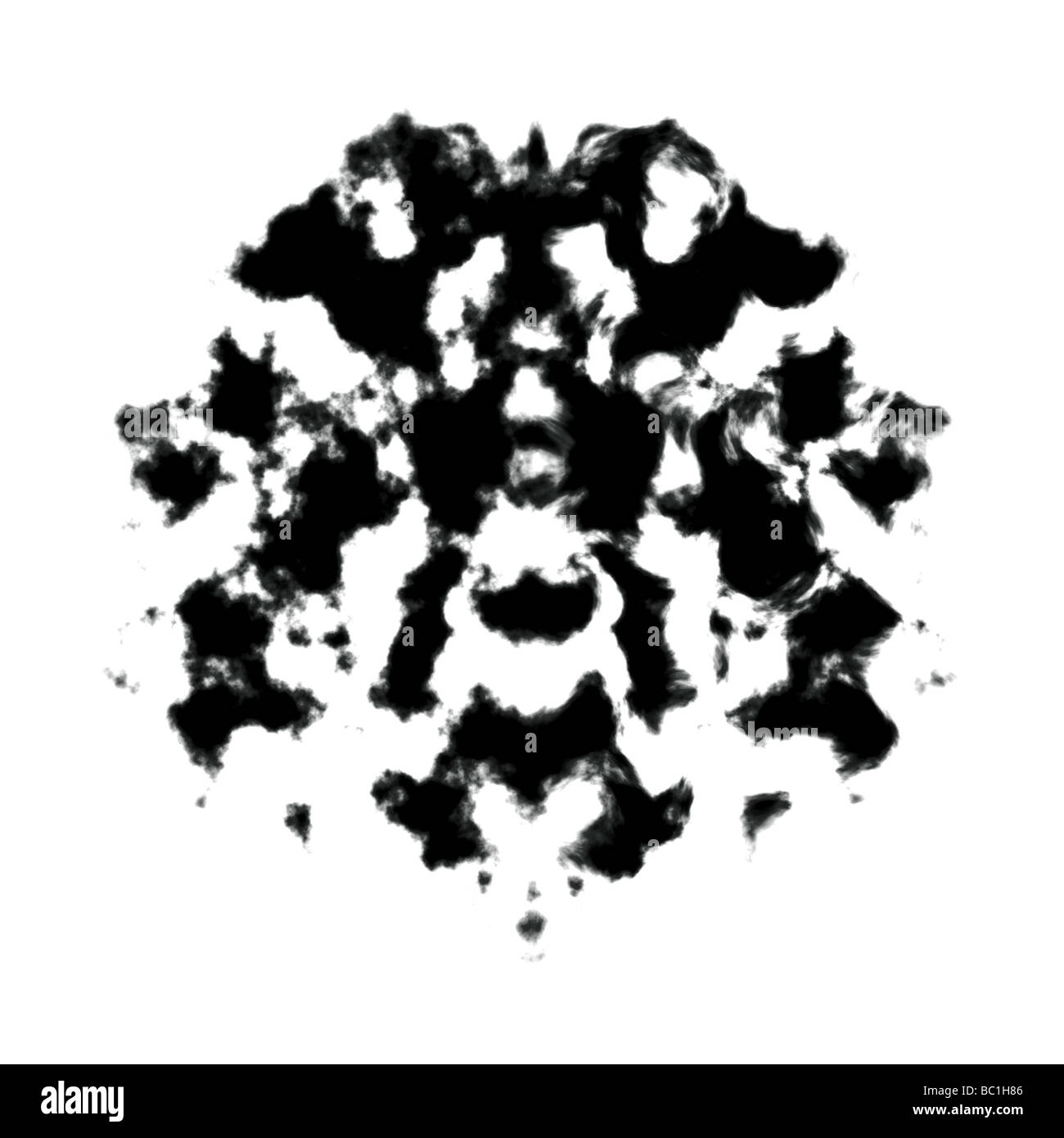 Random Rorschach Test Rorschach inkblot test illustration random abstract design Stock Photo ...