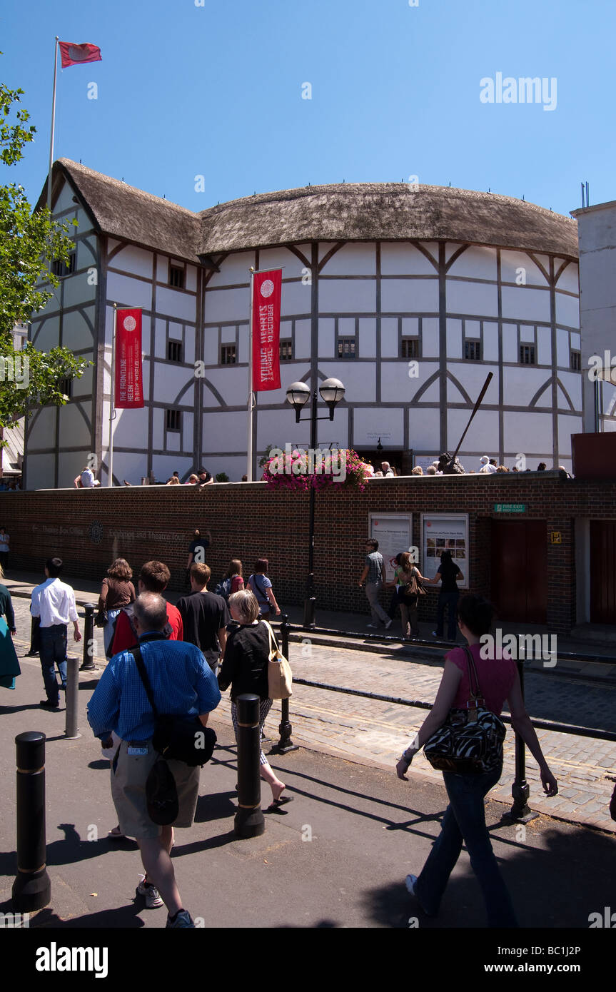 Shakespeare's Globe Theatre Stock Photo