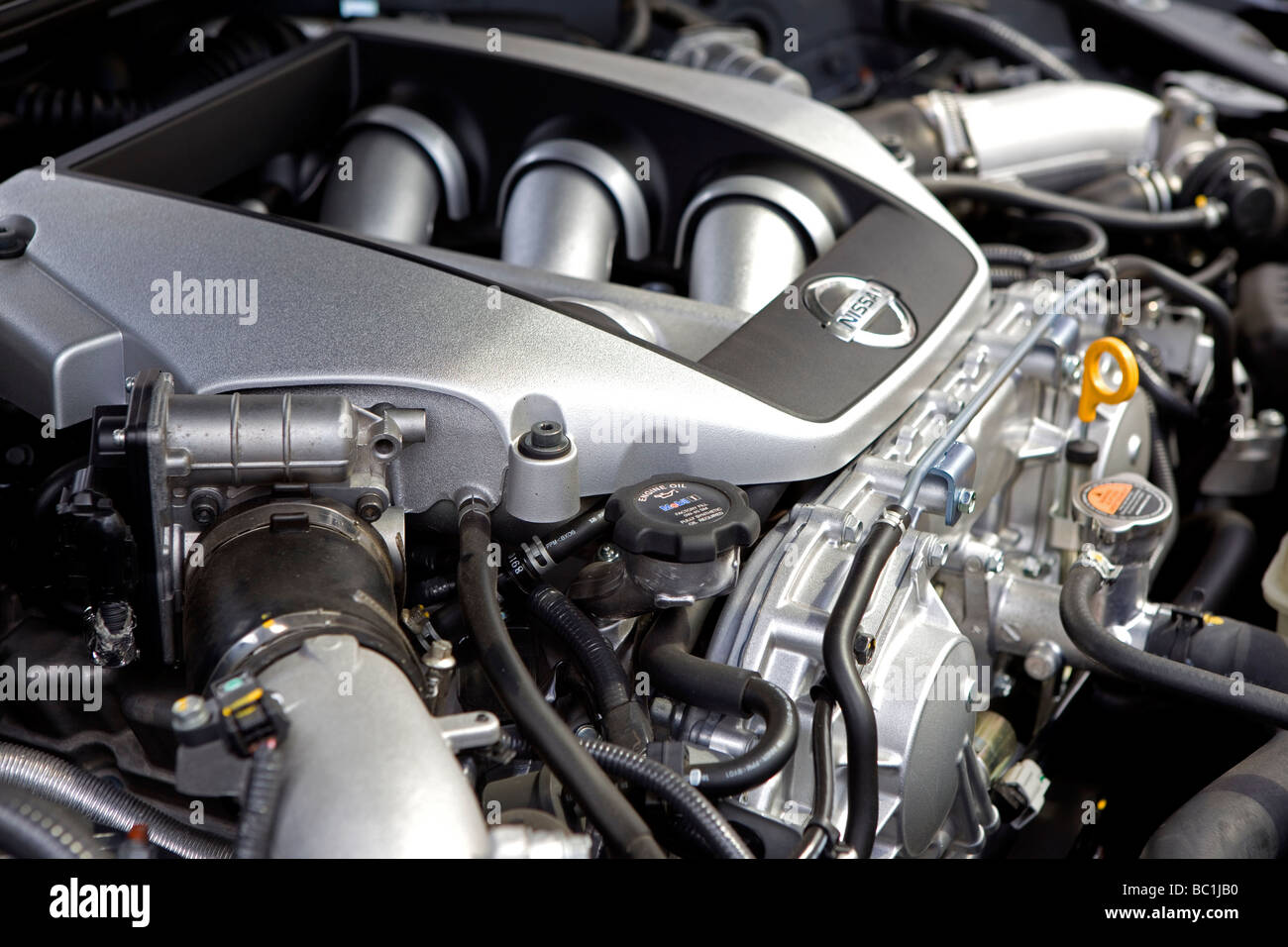 Nissan GTR Engine Stock Photo Alamy
