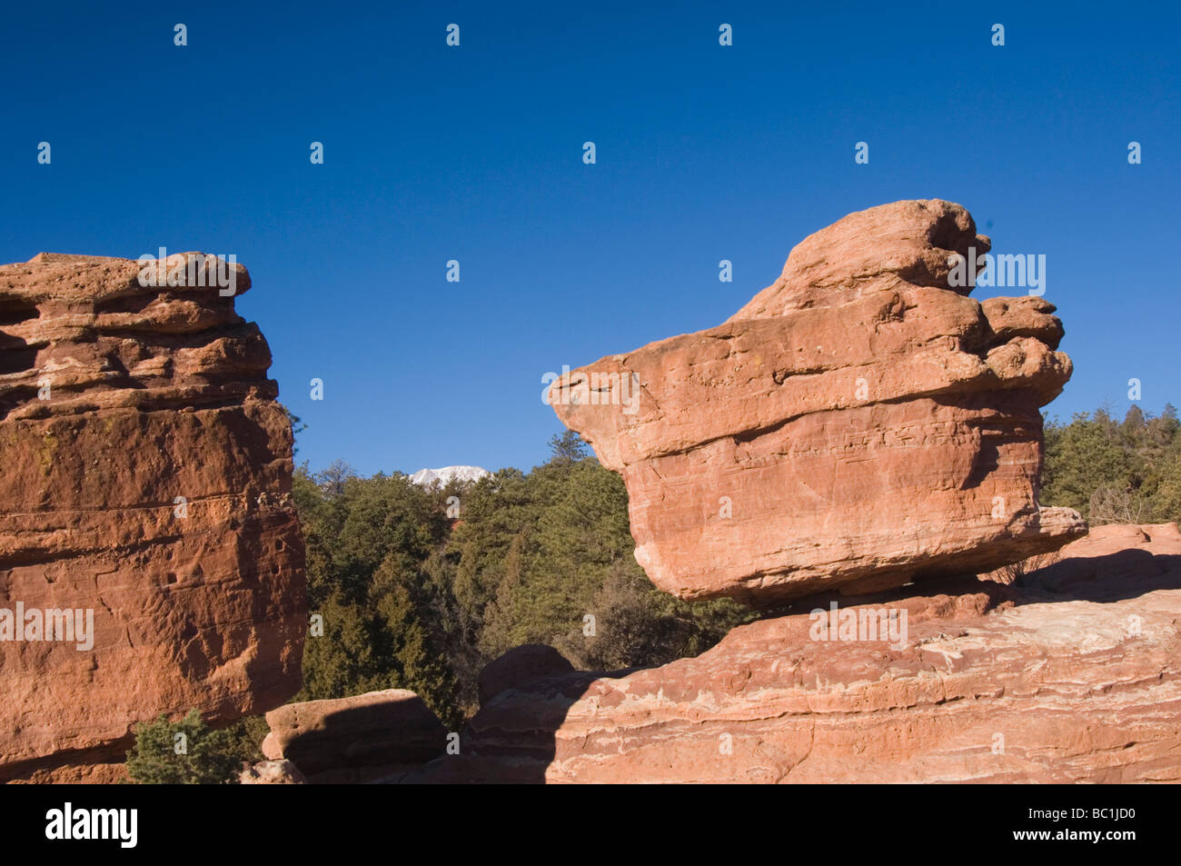 Colorado Rock Formations Garden of the gods boulders hi-res stock photography and images - Alamy