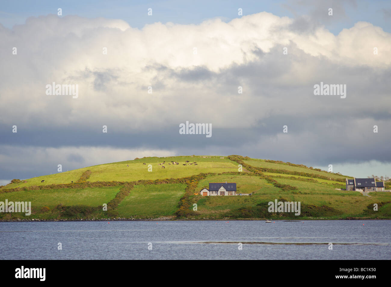 Clew Bay in County Mayo on the Atlantic Coast of Ireland Stock Photo