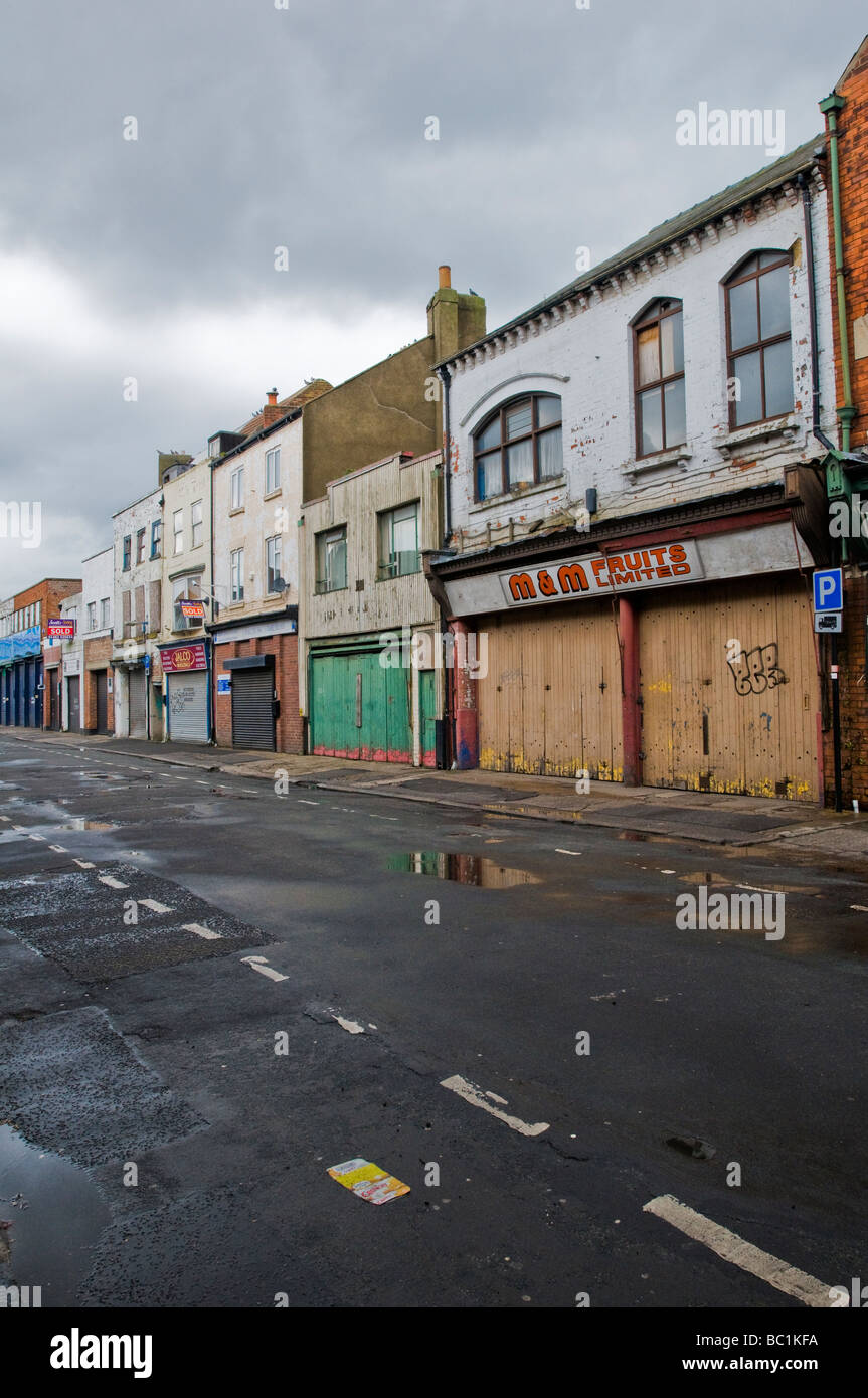Humber Street, home of Kingston Upon Hull's historical fruit market