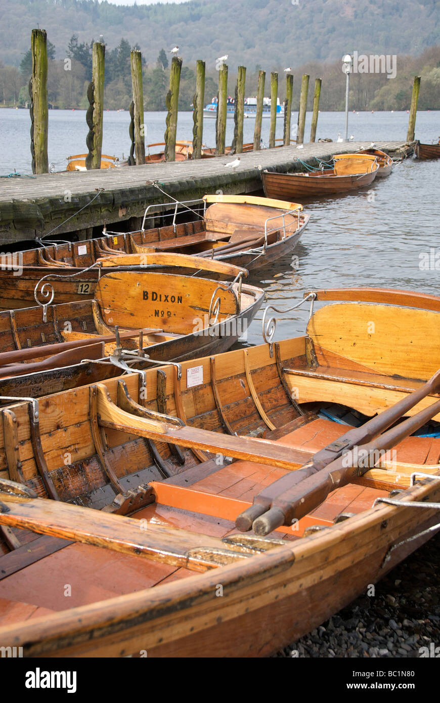 Bowness on Windermere Lake District Cumbria UK Stock Photo Alamy