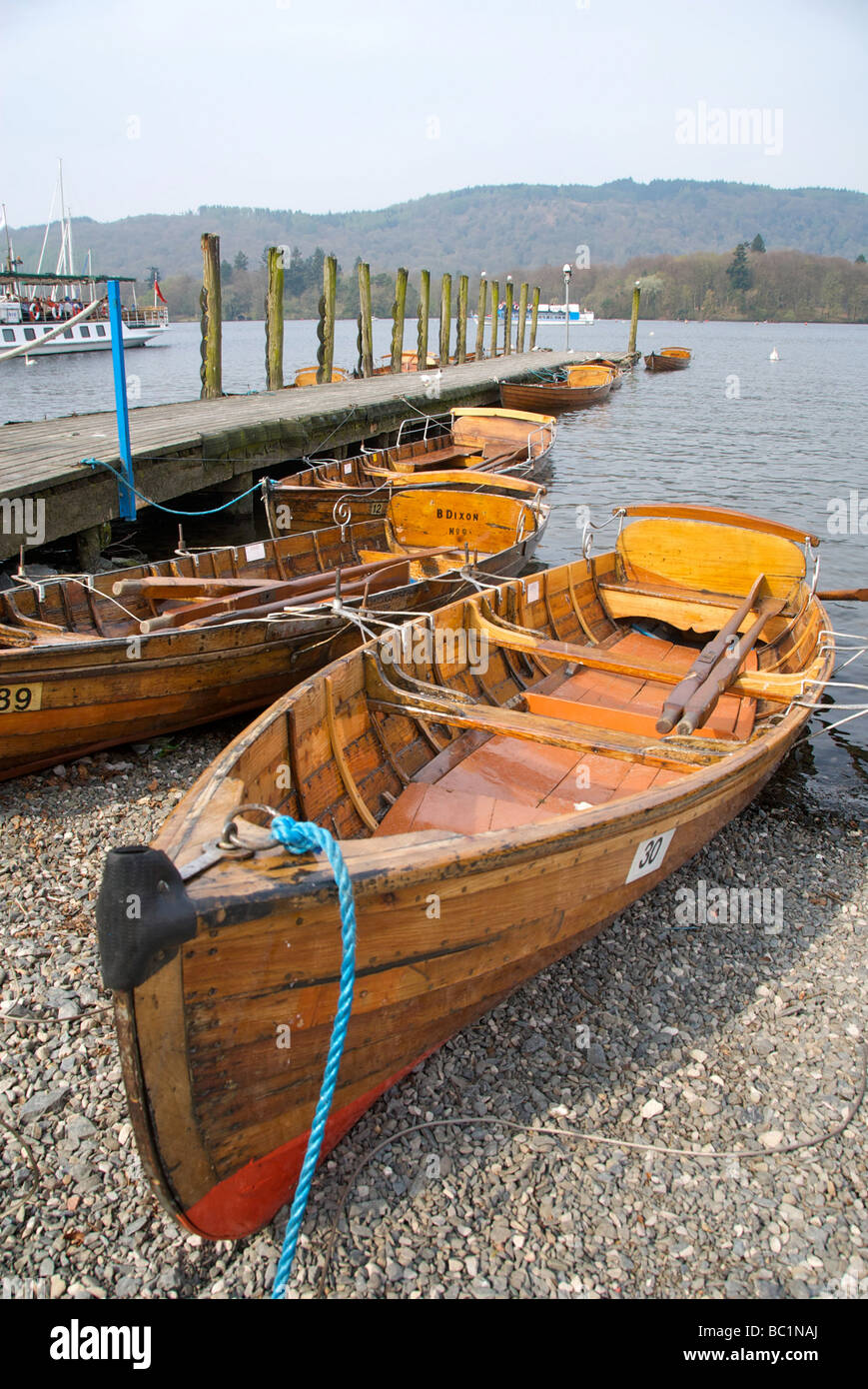 Bowness on Windermere Lake District Cumbria UK Stock Photo Alamy