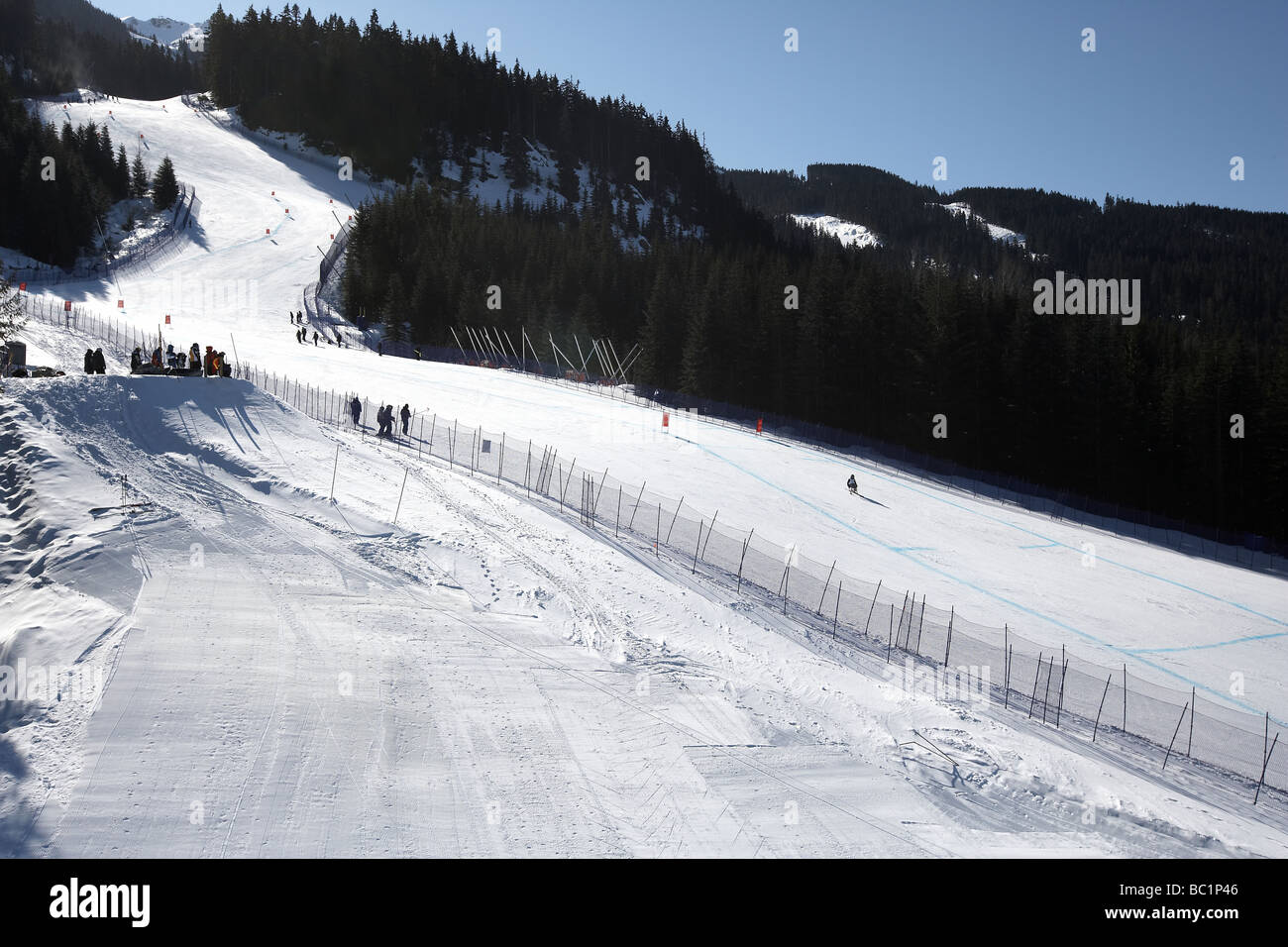 Dave Murray downhill run on Whistler Mountain part of the venue for the